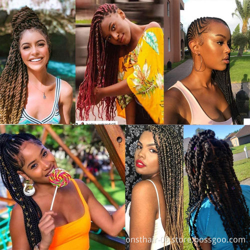 Factory wholesale  41 inch 165g jumbo braiding for women 2021 wholesale crochet hair extensions for braiding hair